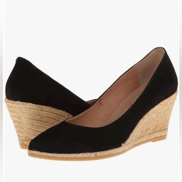 Eric Michael Shoes - Eric Michael Teva Women's Wedge Sandal, black, size 37 (size 6.5-7), NWOT